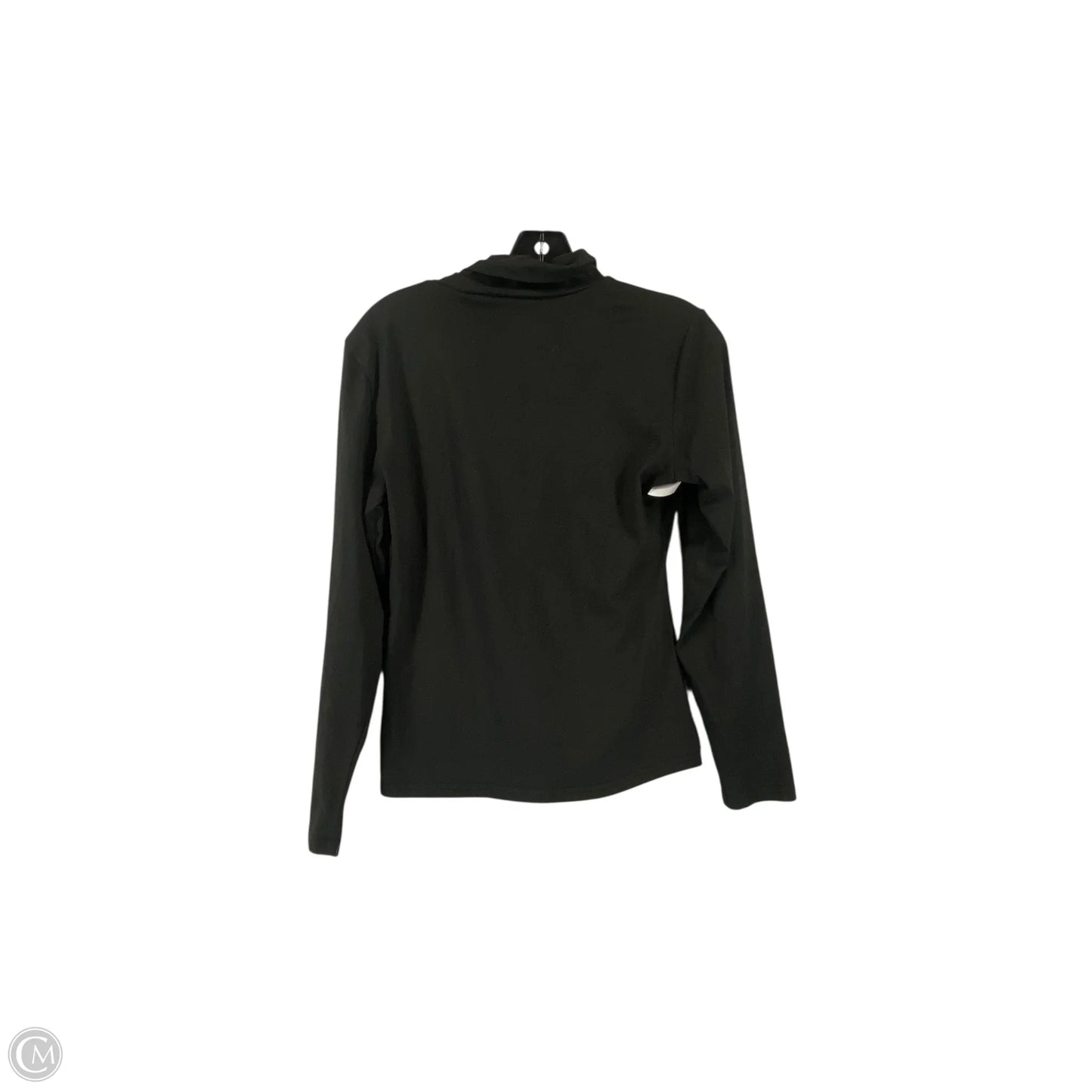 Top Long Sleeve By Cme In Black, Size: M