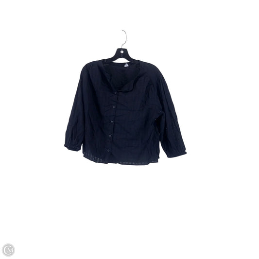 Top Long Sleeve By Old Navy In Black, Size: L