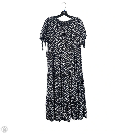 Dress Casual Maxi By Madewell In Floral Print, Size: S