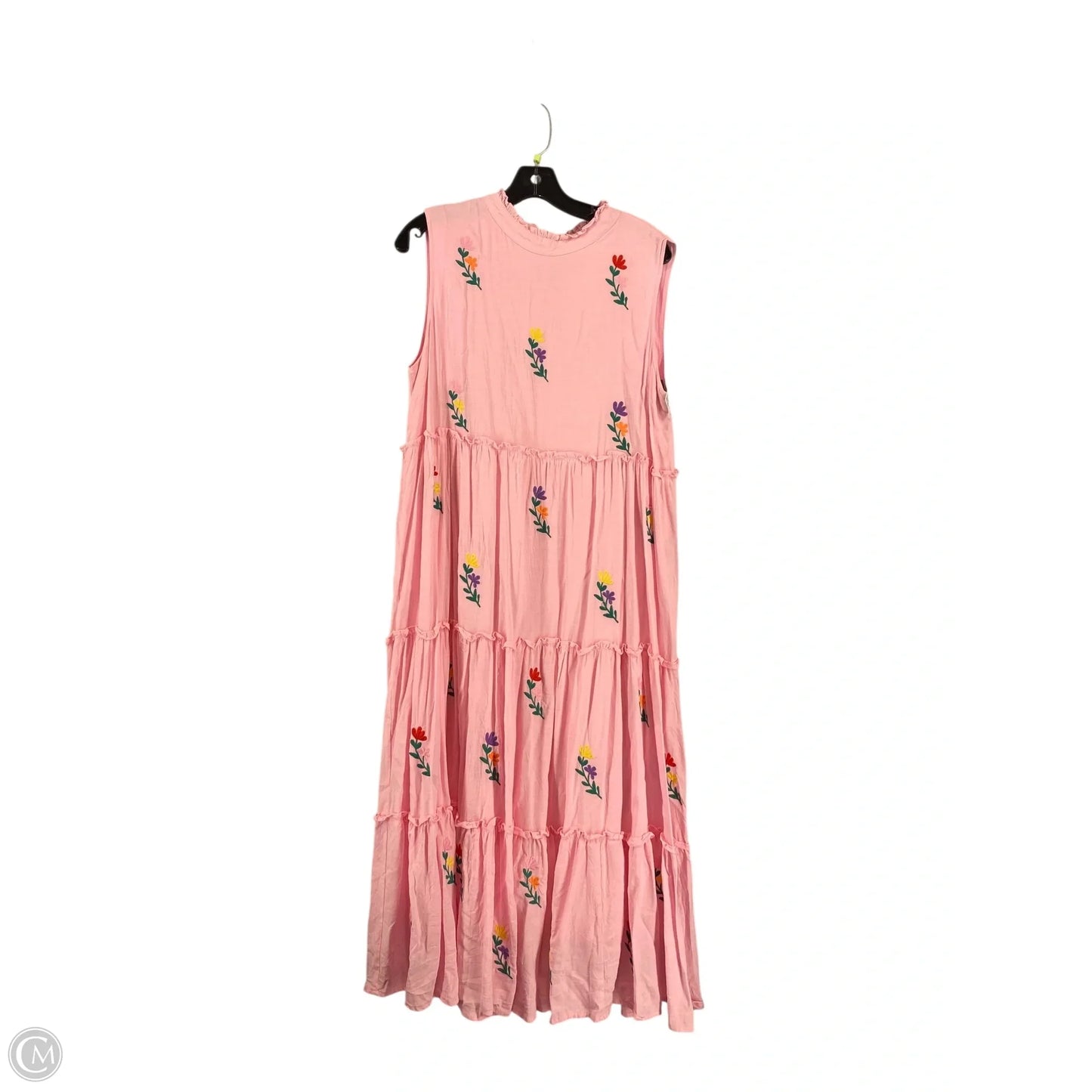 Dress Casual Maxi By J.marie In Pink, Size: L