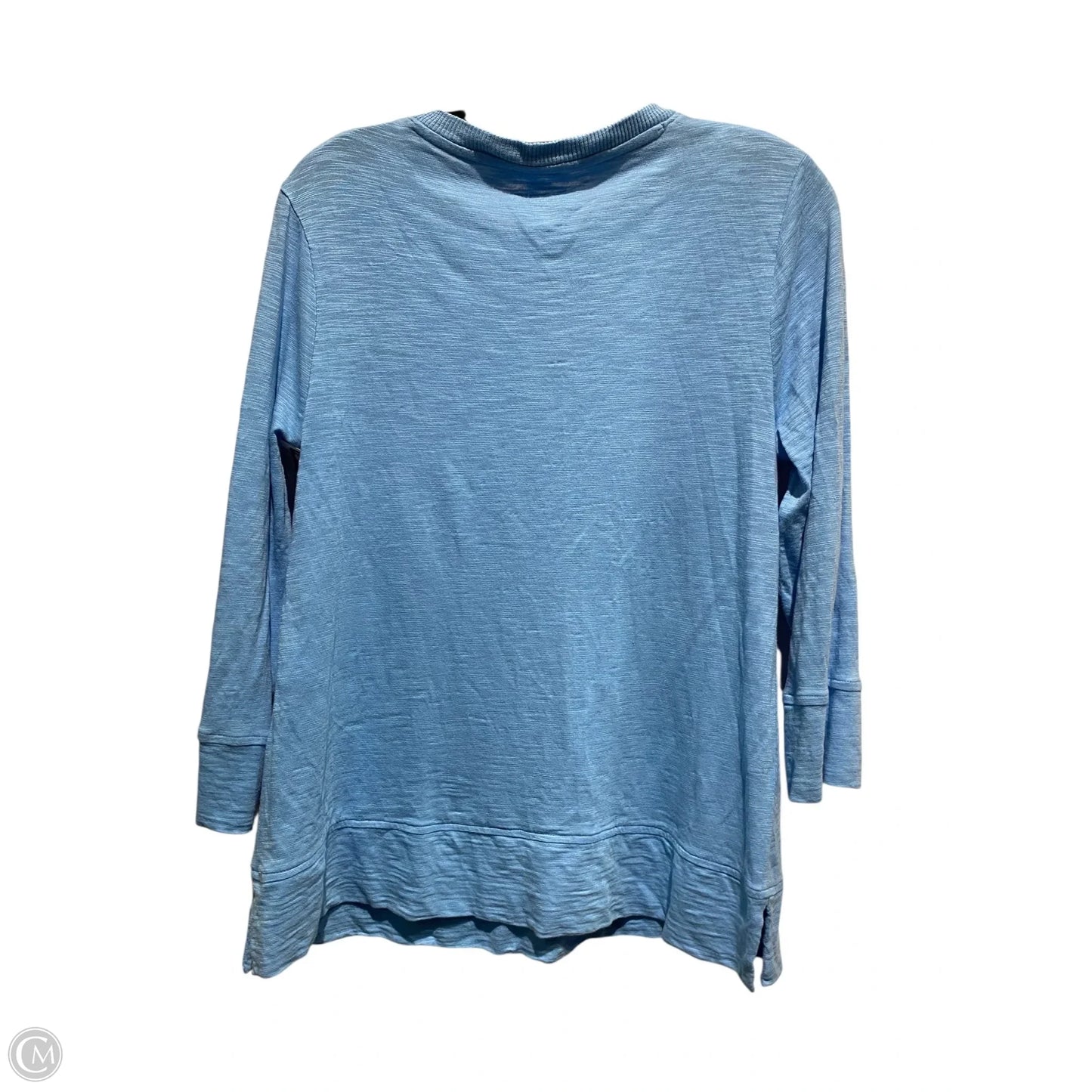 Top Long Sleeve By Chicos In Blue, Size: 0