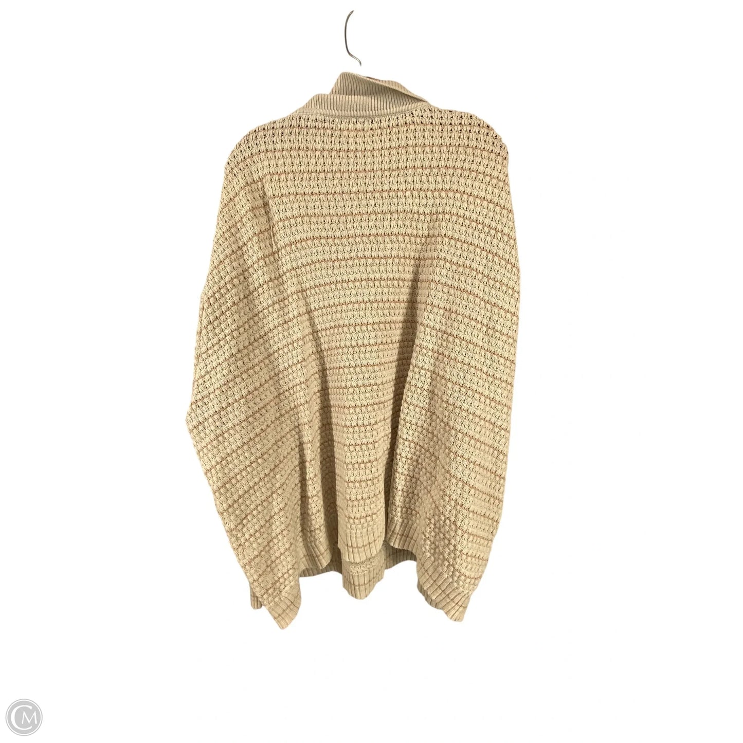 Top Long Sleeve By Ava & Viv In Cream, Size: 4x