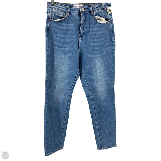 Jeans Skinny By Wax Jean In Blue Denim, Size: 8