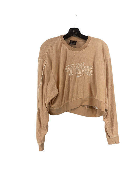 Athletic Sweatshirt Crewneck By Nike Apparel  Size: S
