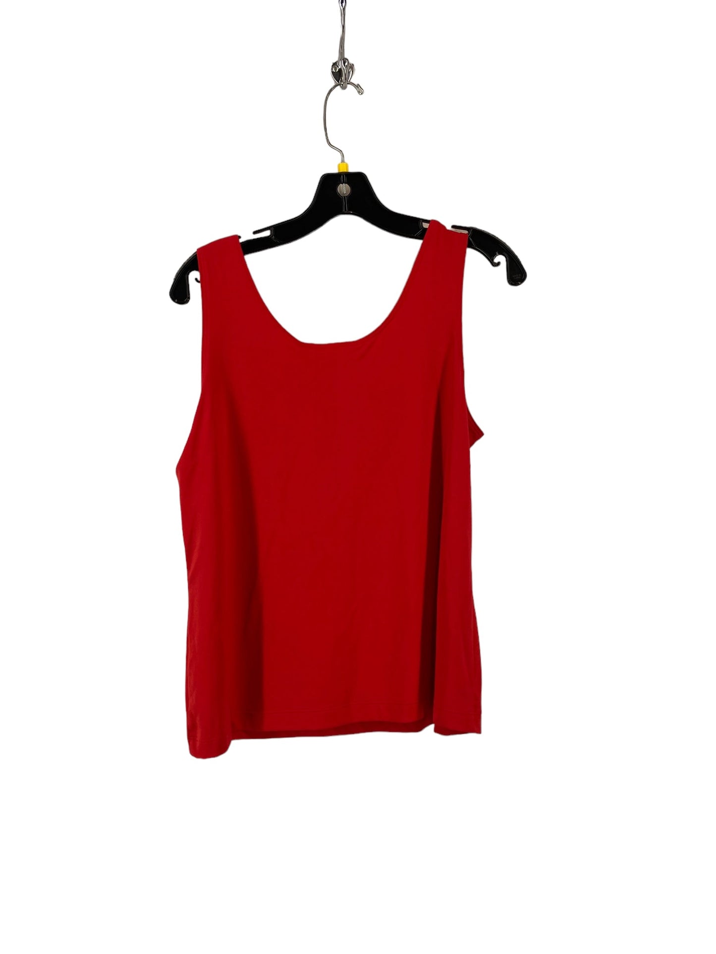 Red Top Sleeveless Chicos, Size 2