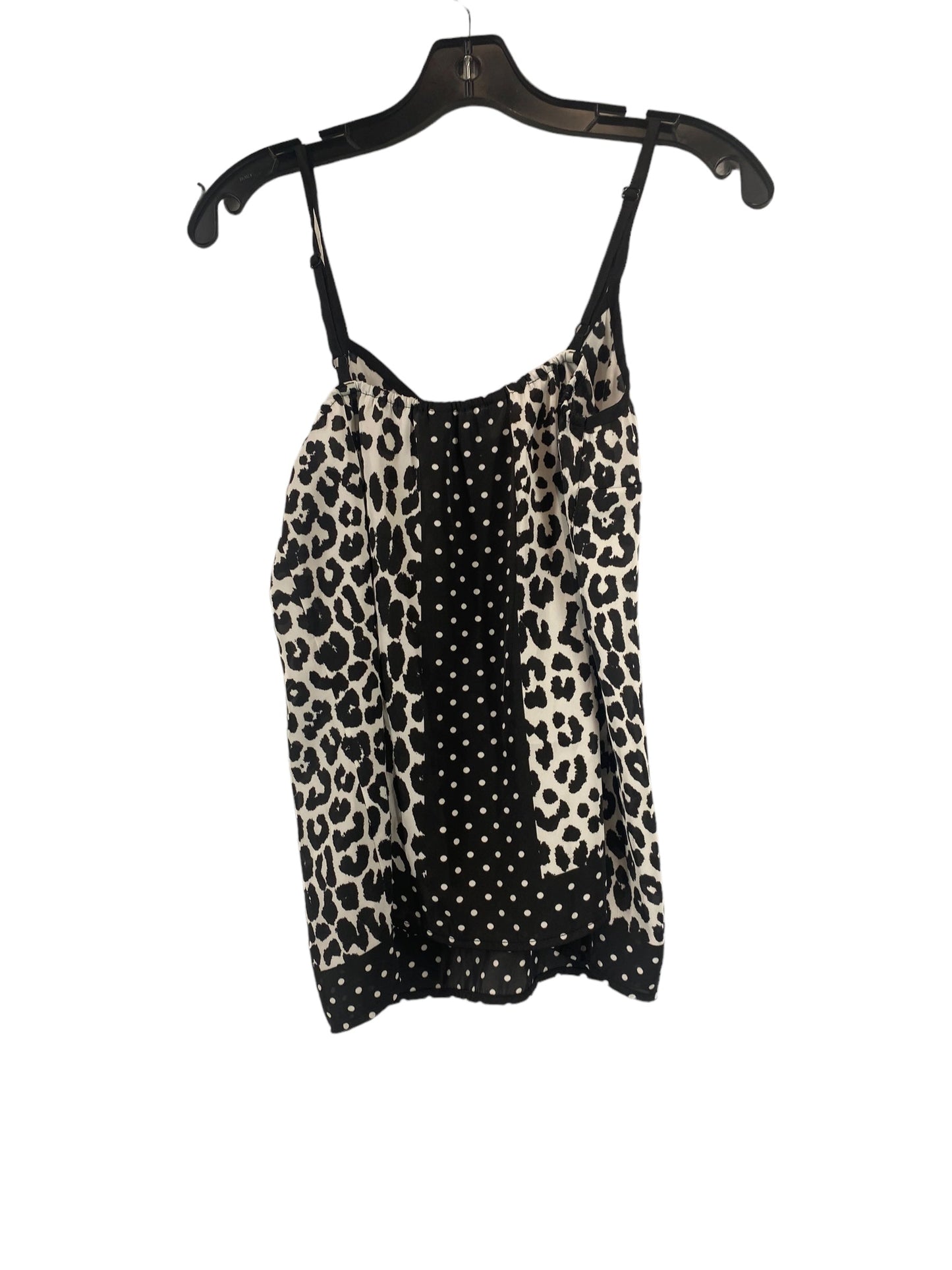 Animal Print Top Sleeveless Express, Size Xs