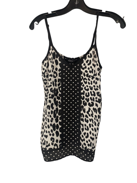 Animal Print Top Sleeveless Express, Size Xs