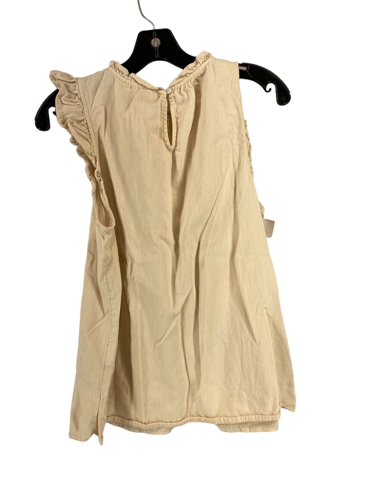 Beige Top Sleeveless Old Navy, Size M
