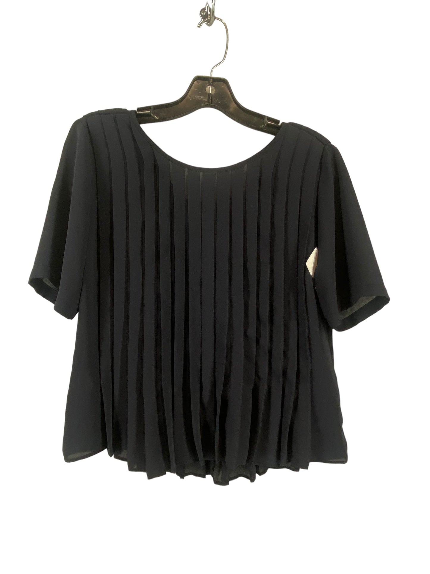 Black Top Short Sleeve Ann Taylor, Size Xs