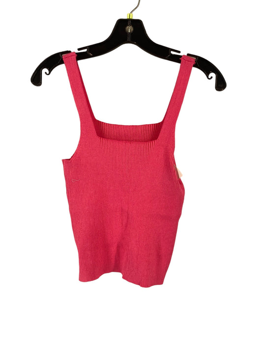 Pink Top Sleeveless Shein, Size L