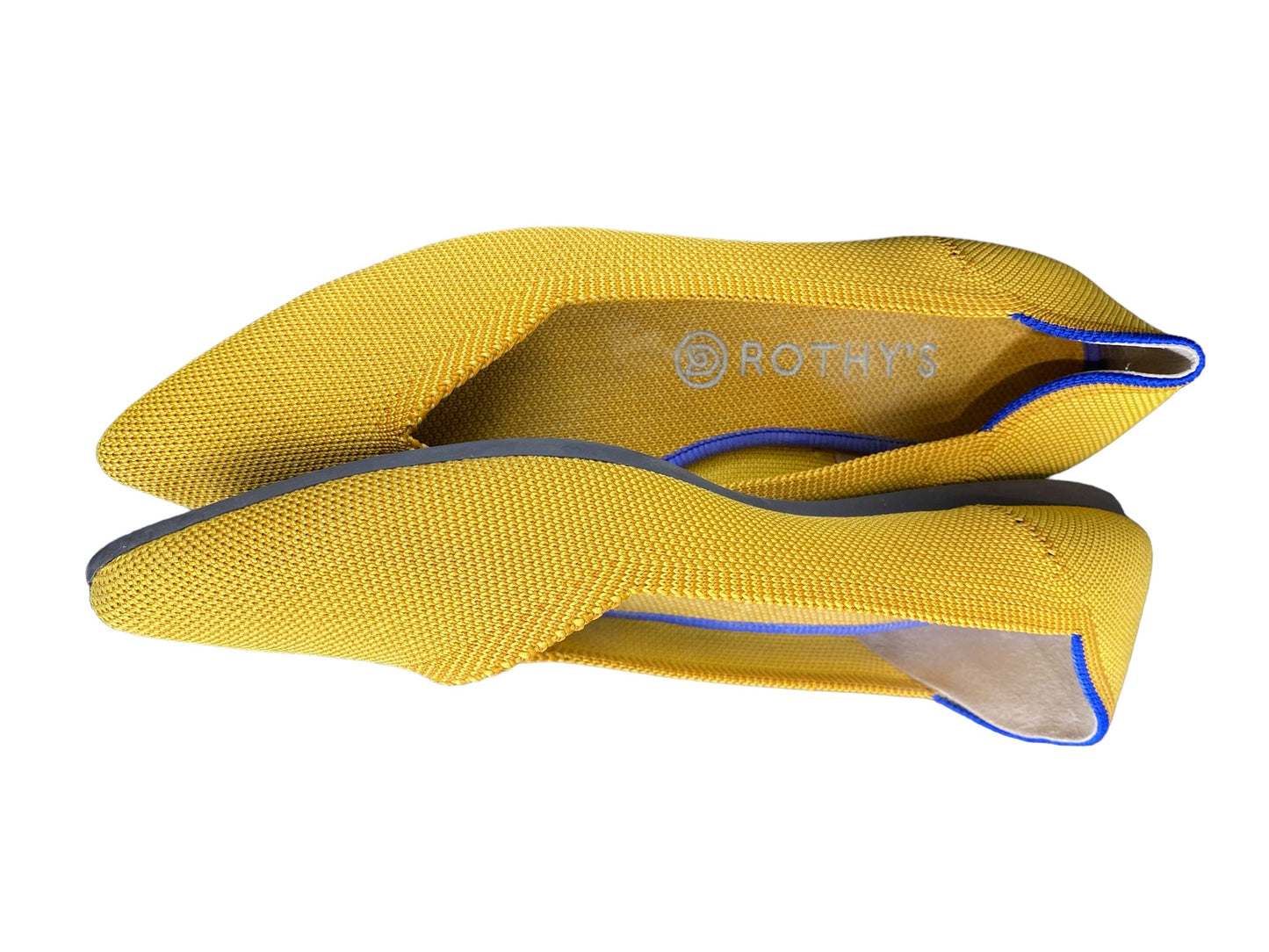 Shoes Designer By Rothys In Yellow, Size: 9.5