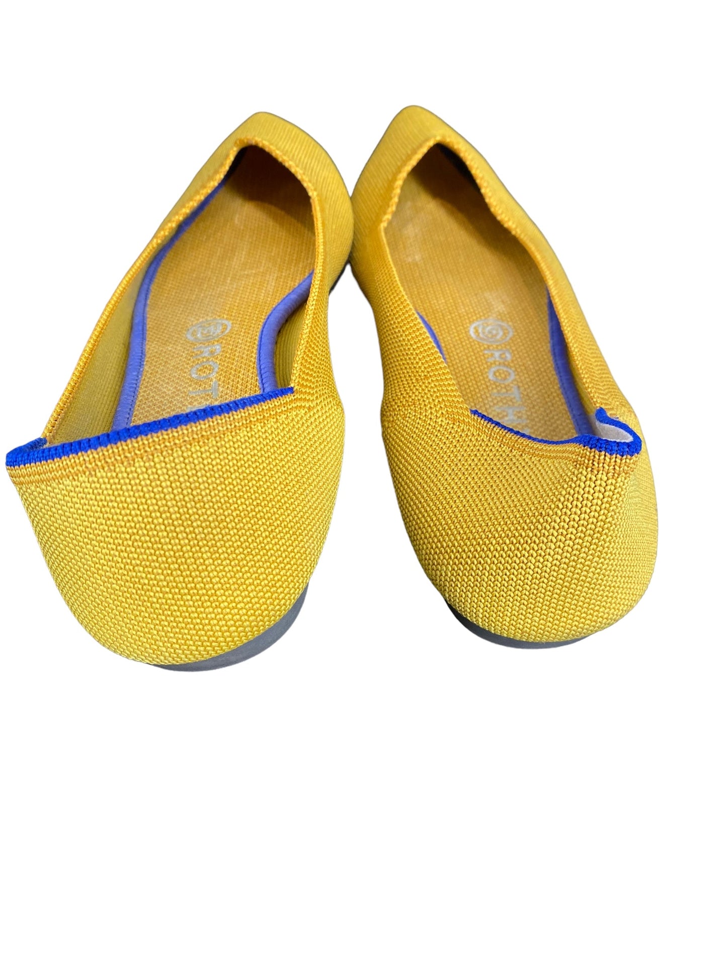 Shoes Designer By Rothys In Yellow, Size: 9.5