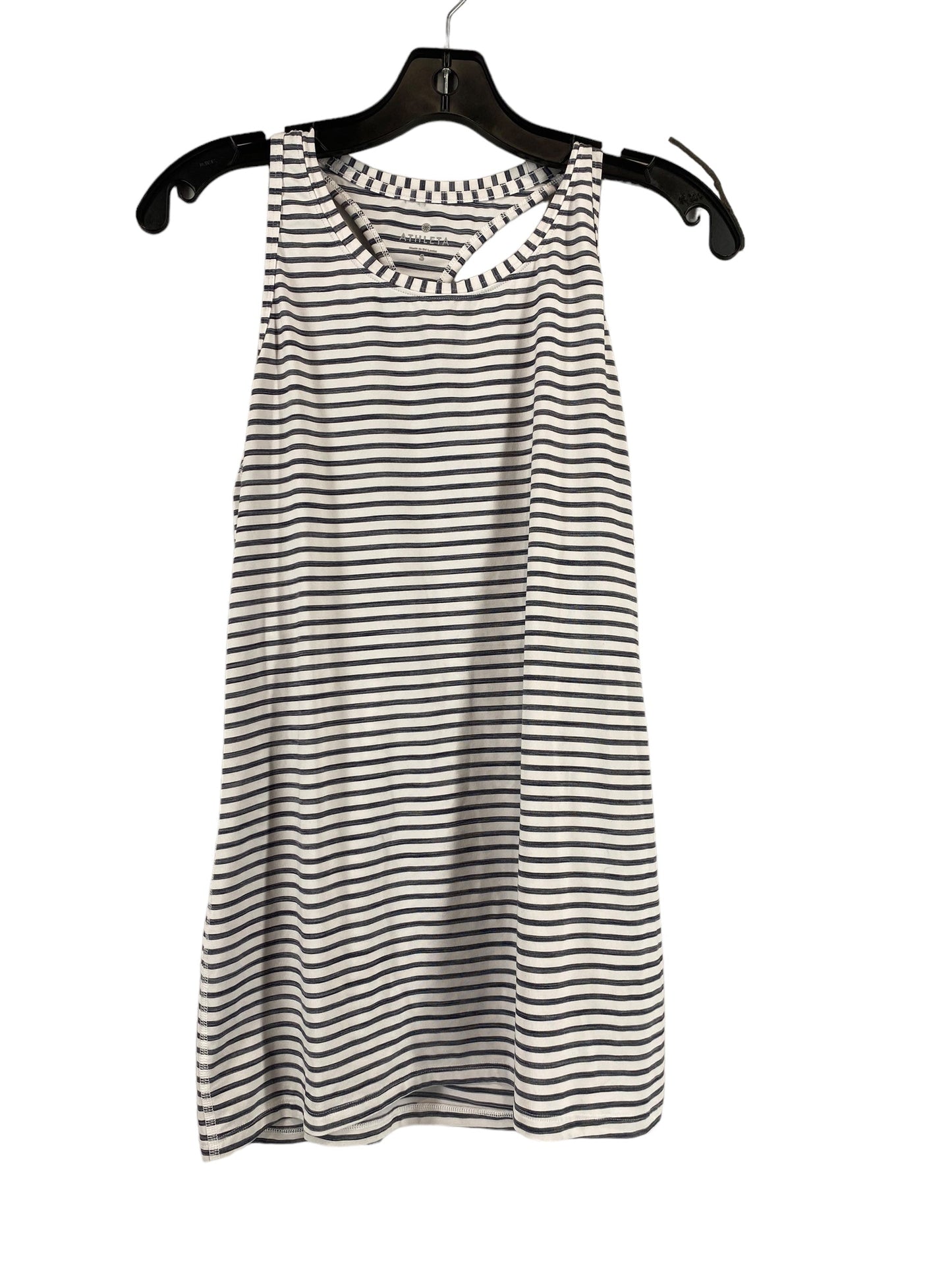 Athletic Tank Top By Athleta In Striped Pattern, Size: S