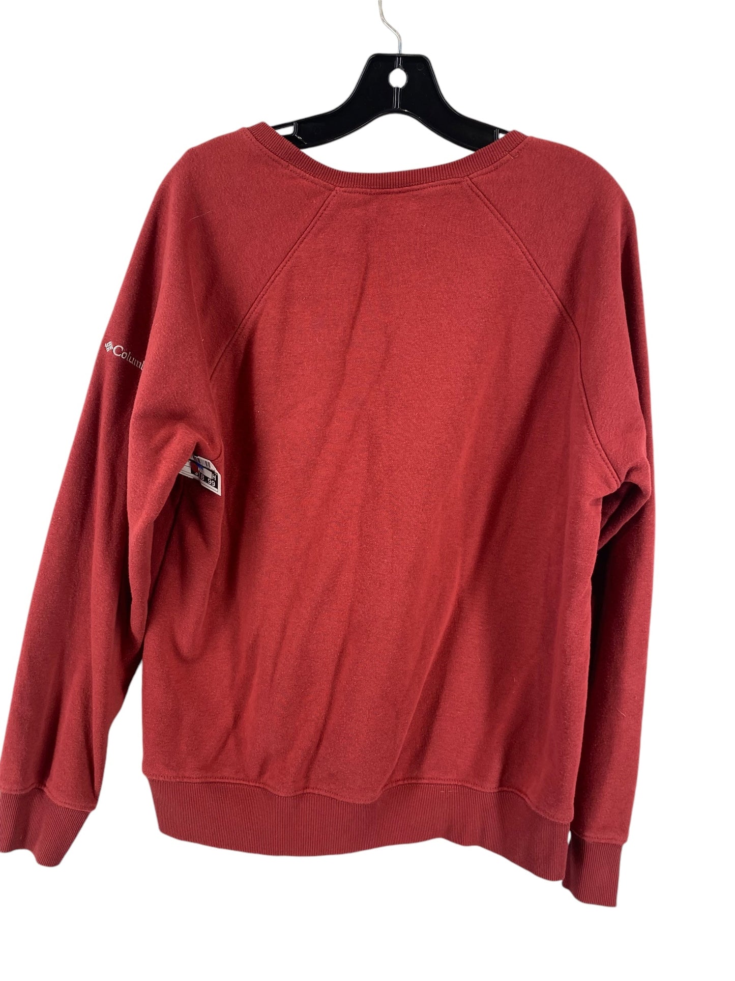 Sweatshirt Crewneck By Columbia In Red, Size: L