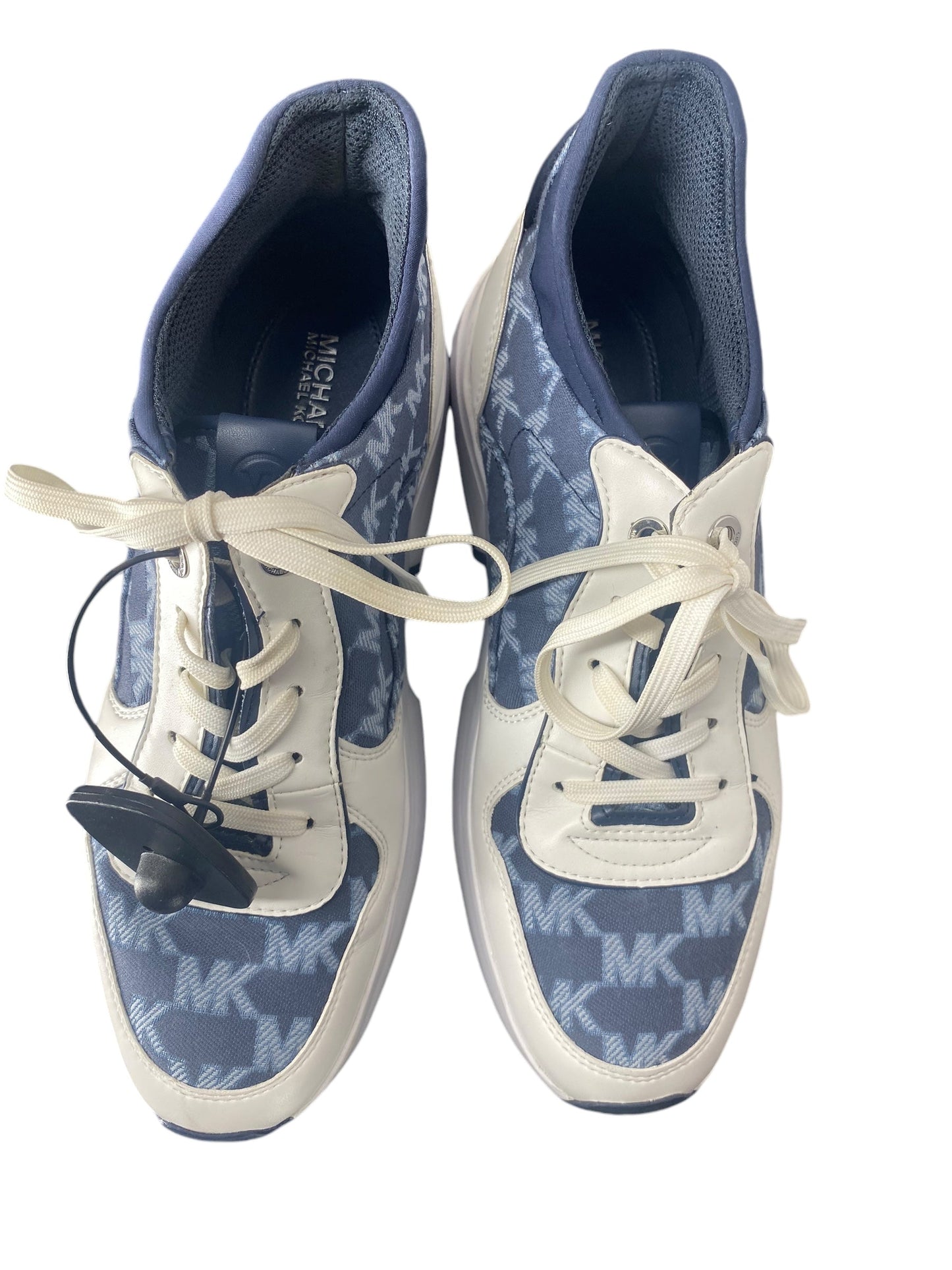 Shoes Designer By Michael Kors In Blue, Size: 9.5