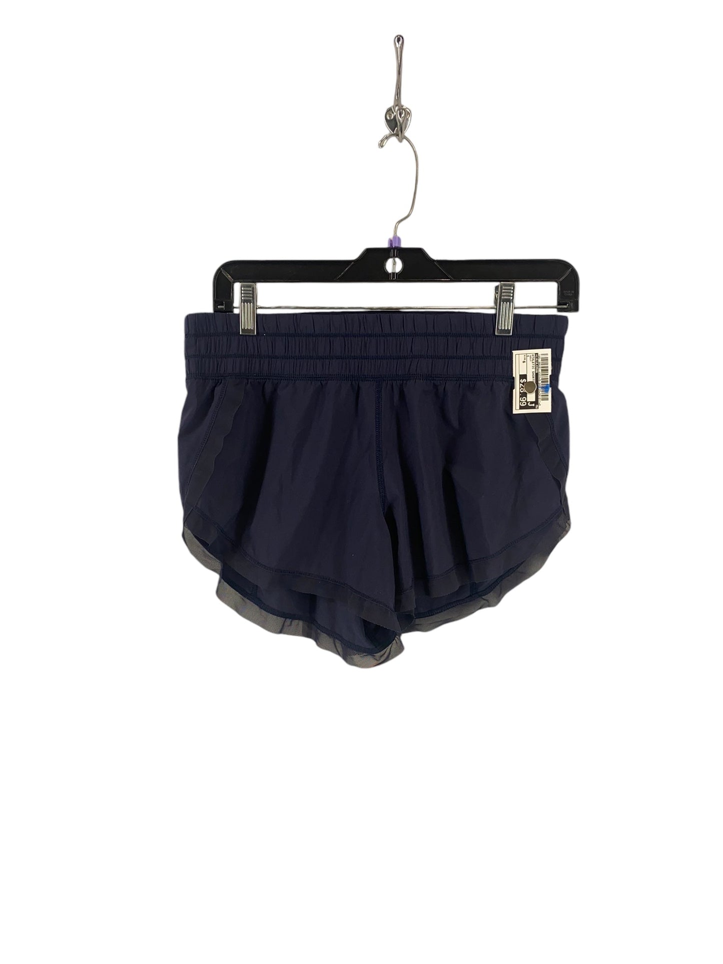 Athletic Shorts By Lululemon In Navy, Size: 6