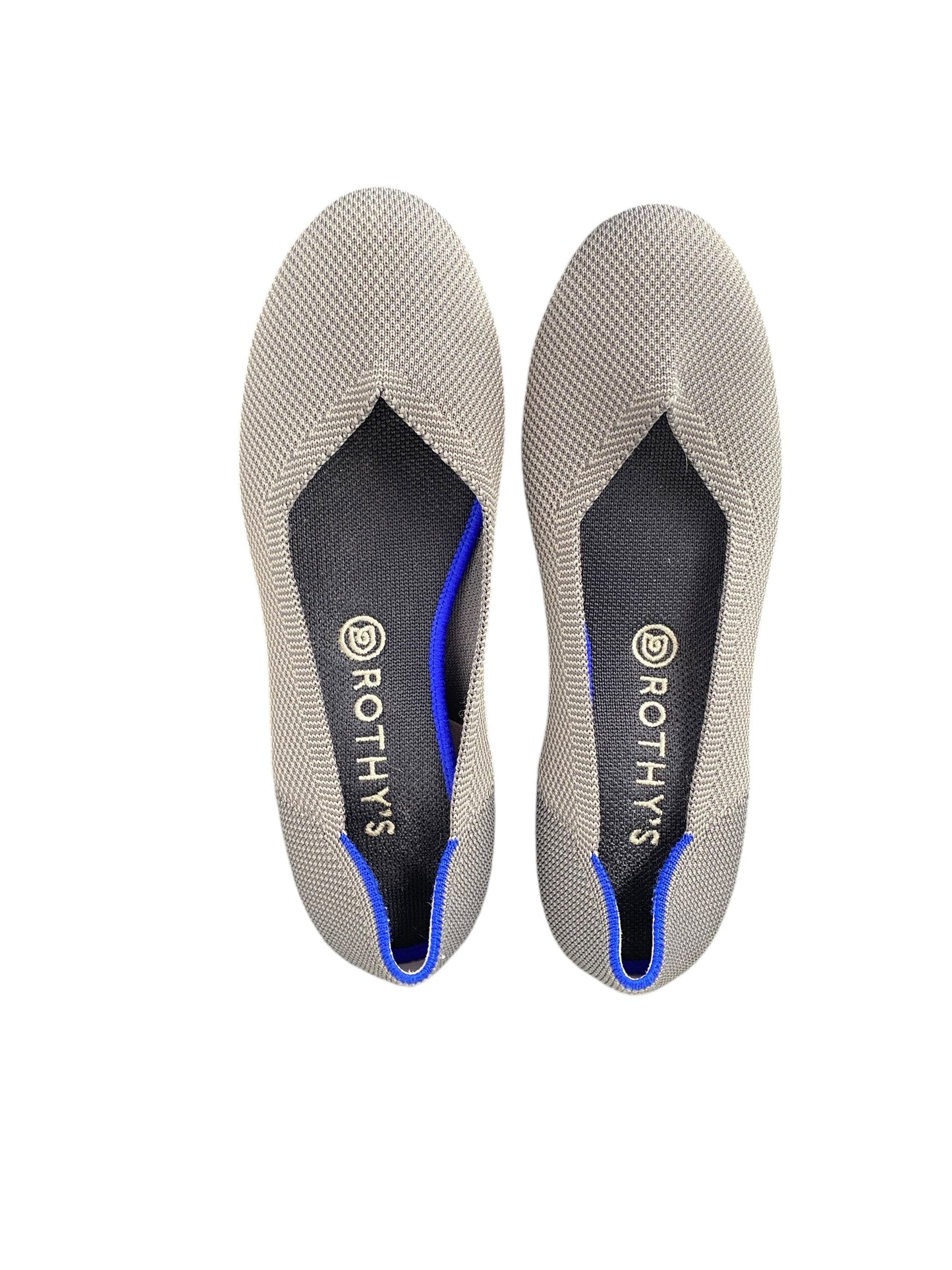 Shoes Flats By Rothys In Grey, Size: 9