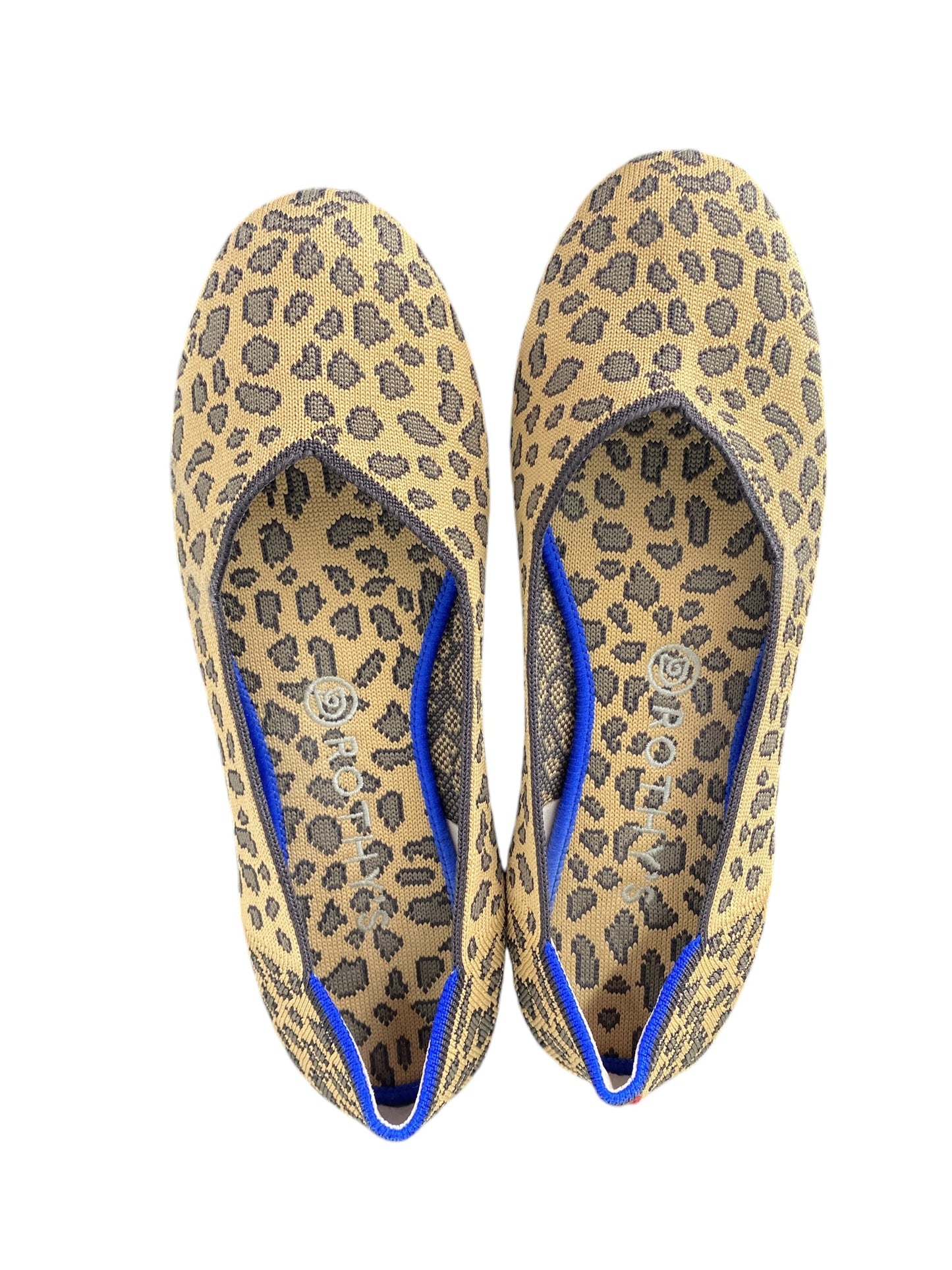 Shoes Flats By Rothys In Animal Print, Size: 9.5