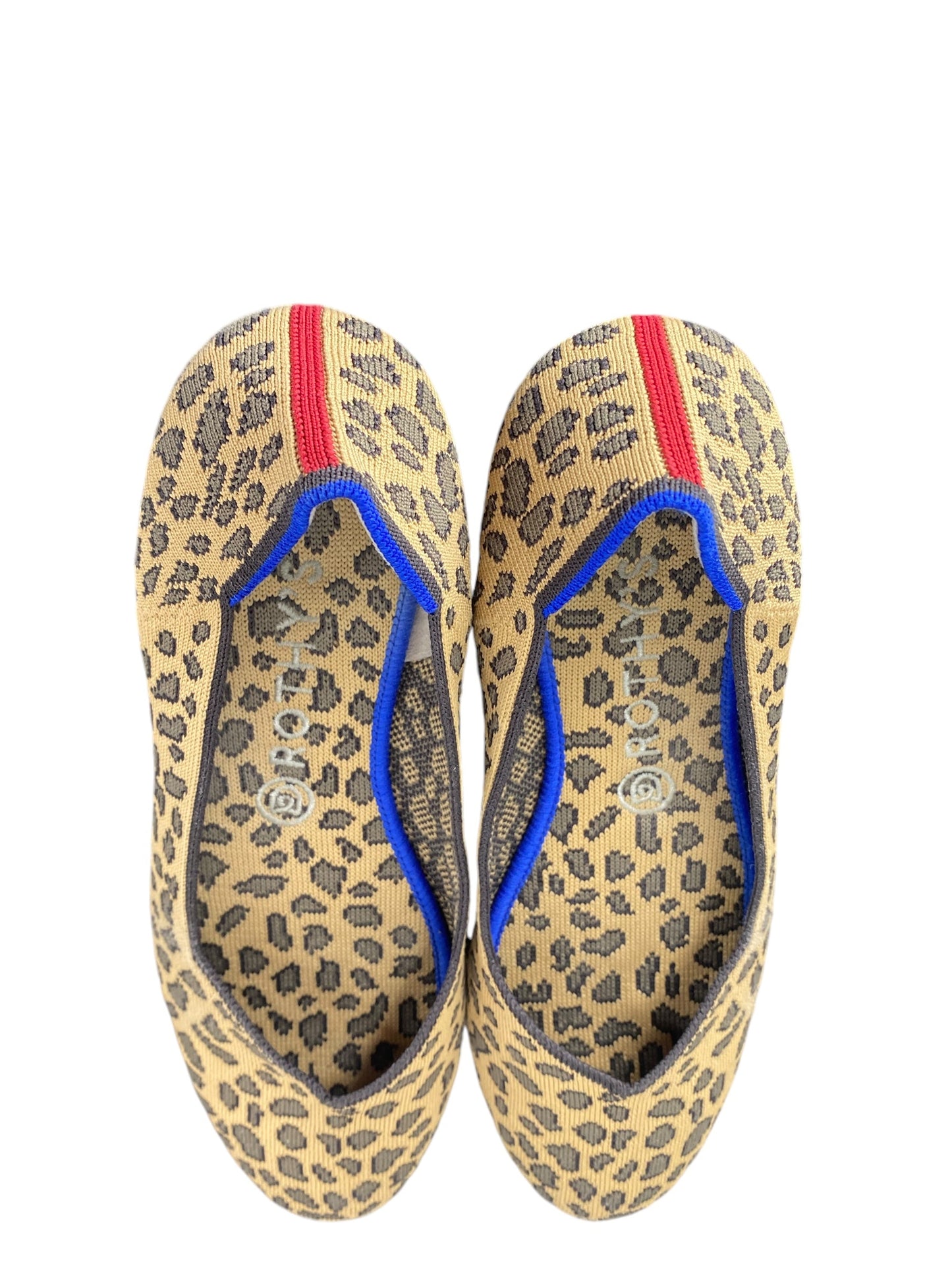 Shoes Flats By Rothys In Animal Print, Size: 9.5