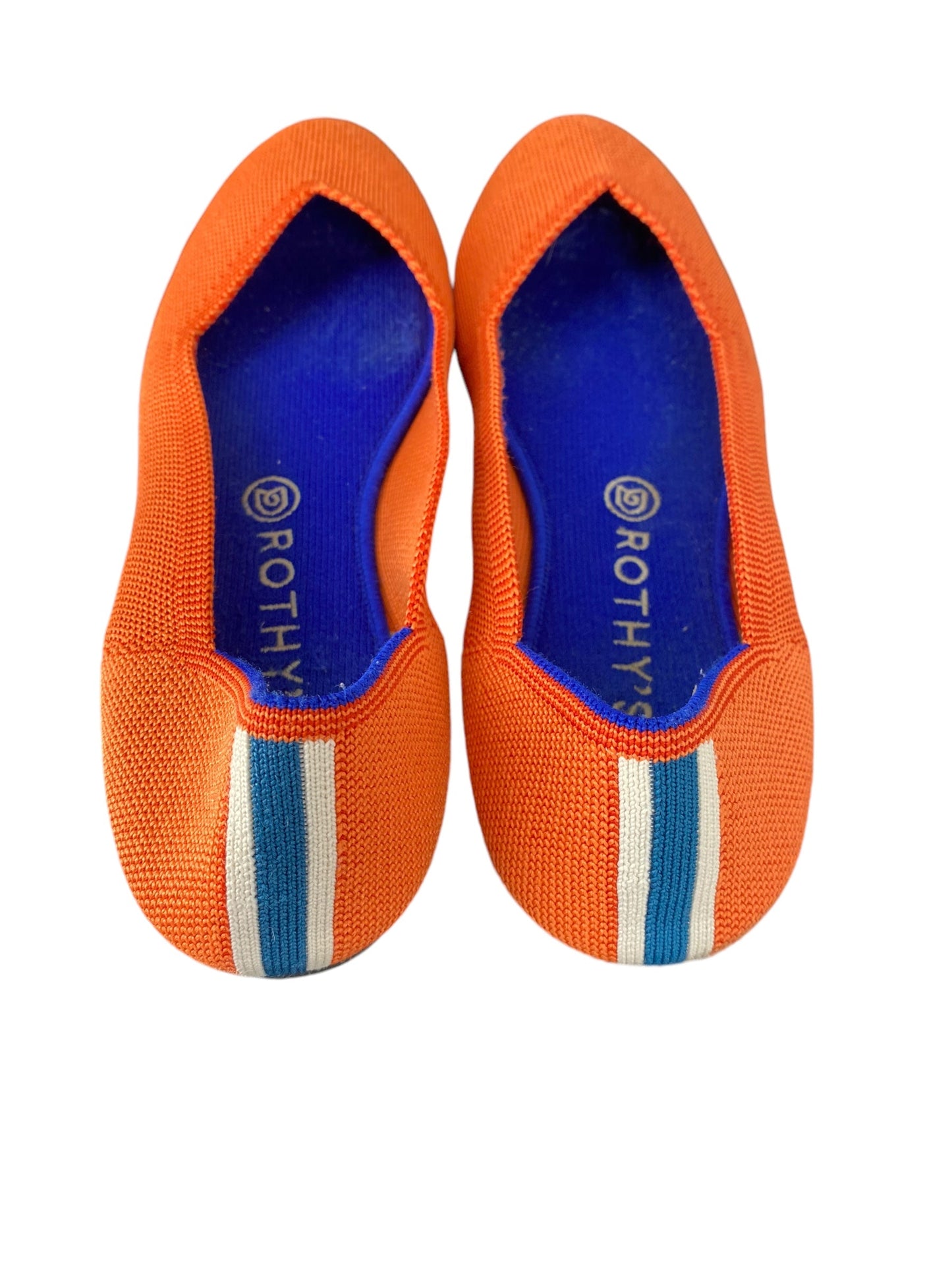 Shoes Flats By Rothys In Orange, Size: 9.5