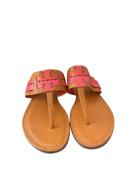 Sandals Designer By Tory Burch In Brown, Size: 7.5