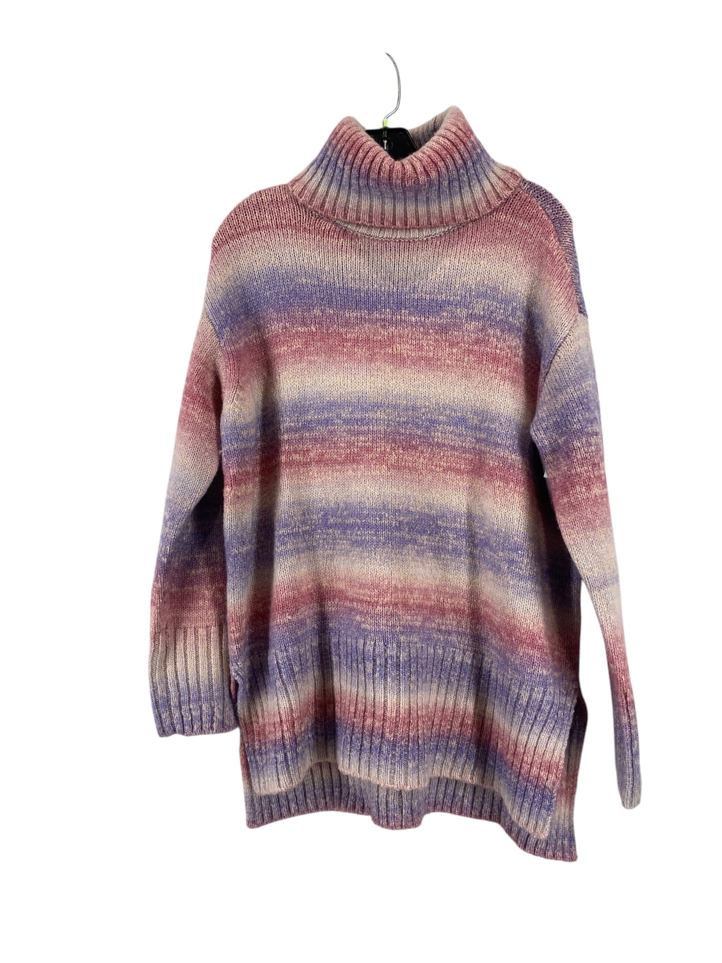 Sweater By Style And Company In Pink & Purple, Size: M