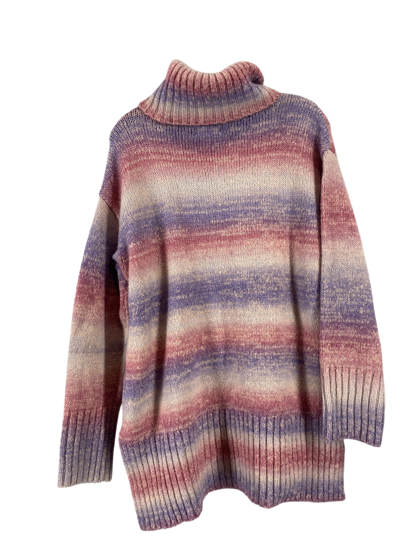 Sweater By Style And Company In Pink & Purple, Size: M