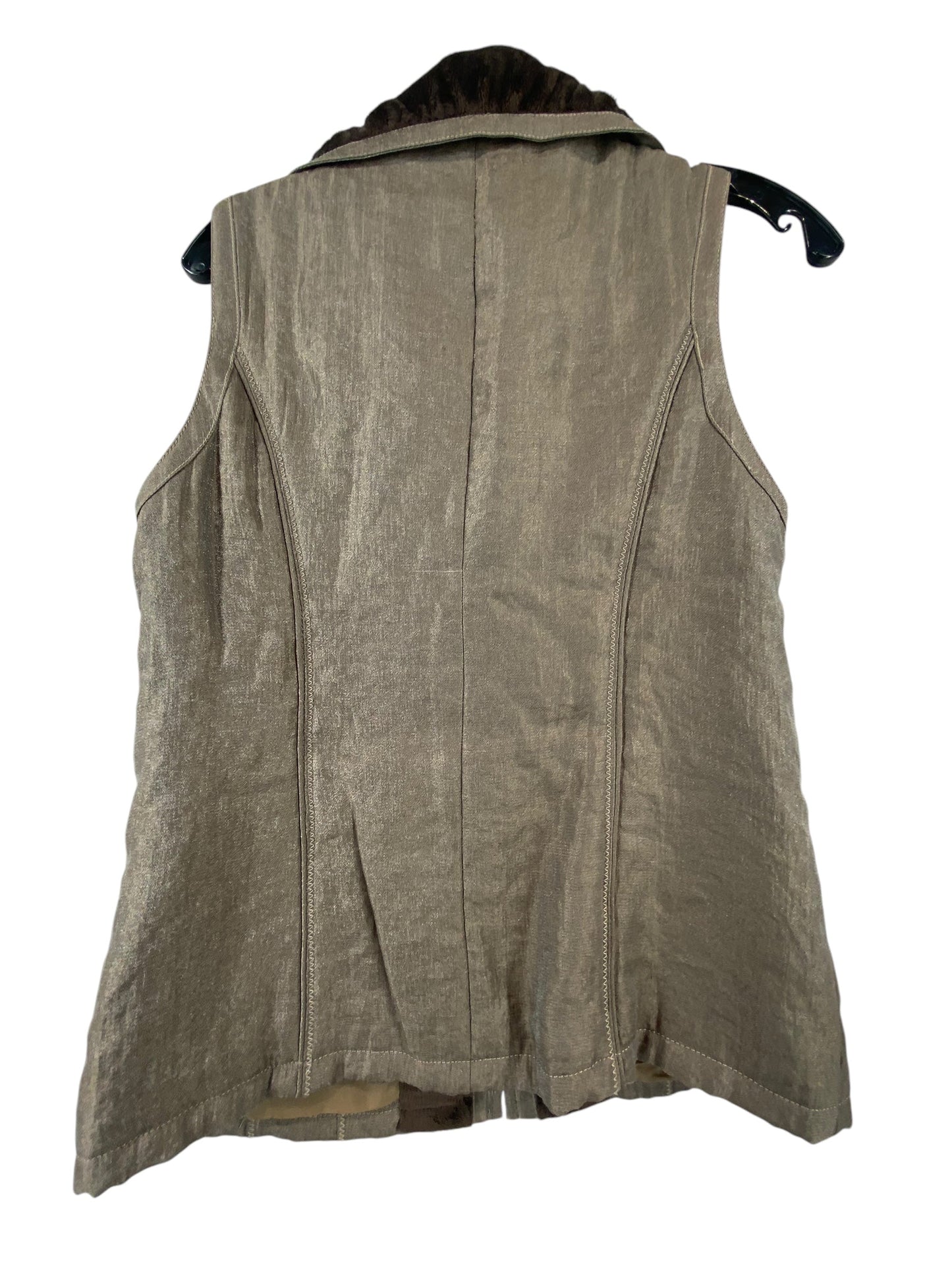 Vest Other By Chicos In Brown, Size: 0