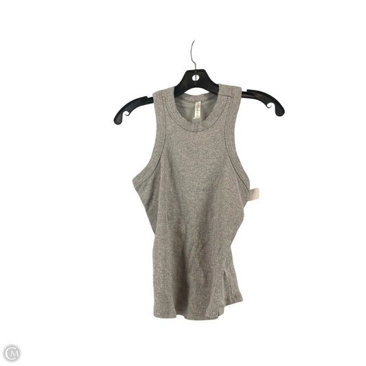 Athletic Tank Top By Fabletics In Grey, Size: M