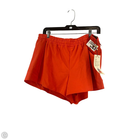 Athletic Shorts By Calia In Orange, Size: L