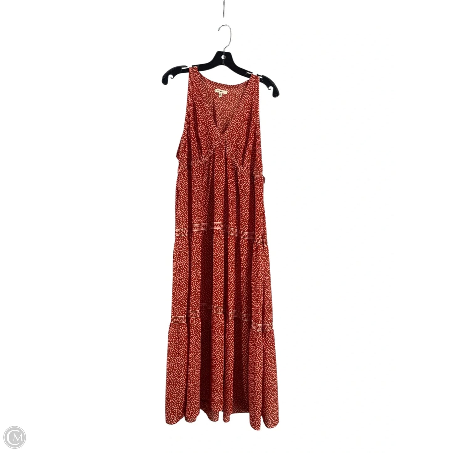 Dress Casual Maxi By Max Studio In Red, Size: Xl
