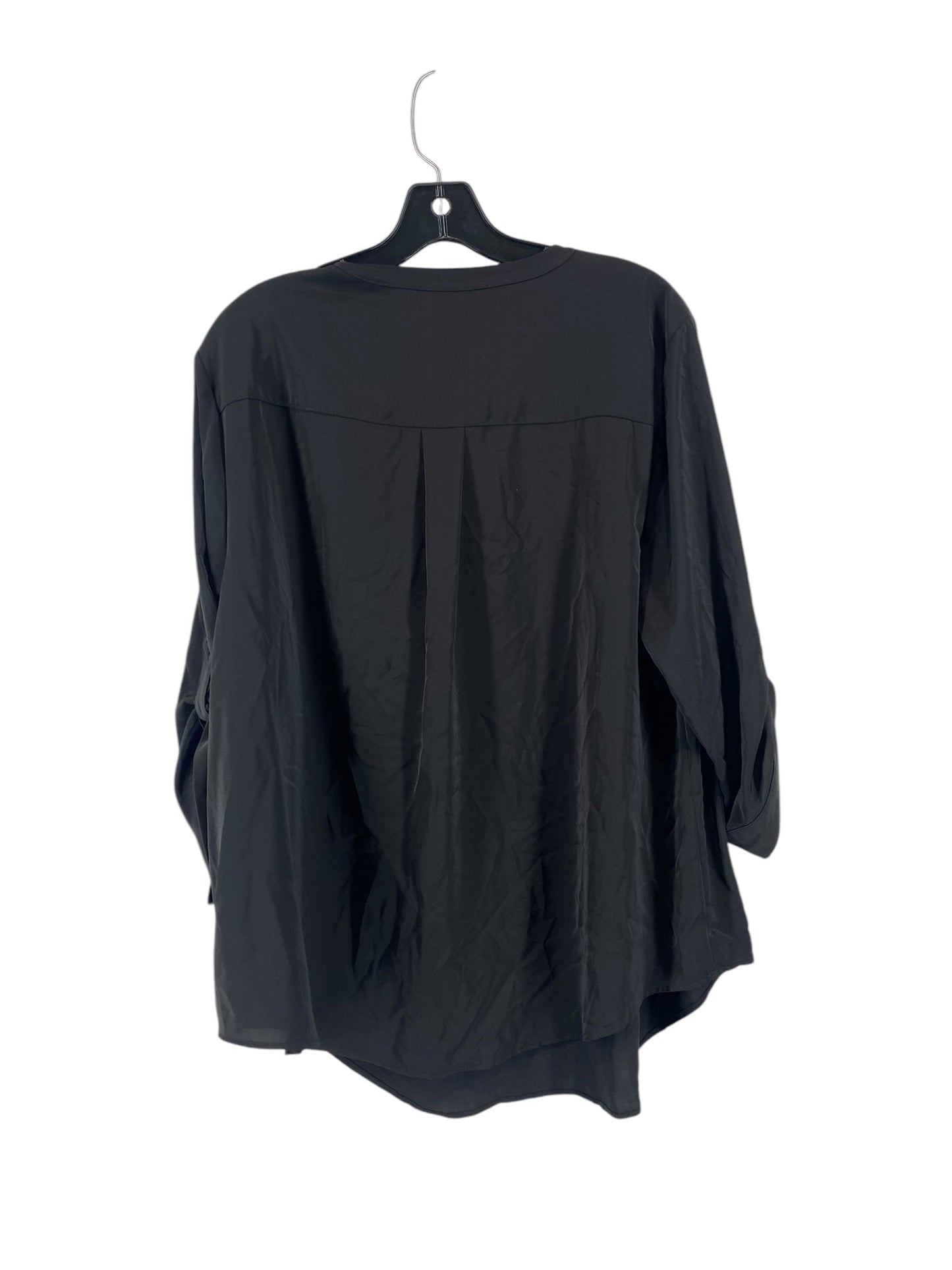 Blouse 3/4 Sleeve By Torrid In Black, Size: 2