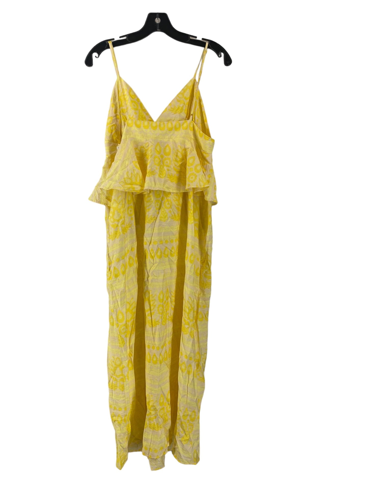 Yellow Dress Party Long Clothes Mentor, Size 12