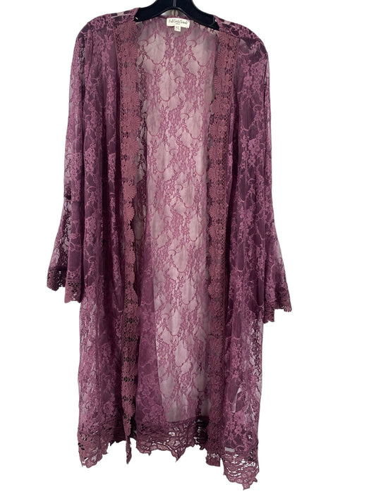 Purple Kimono Clothes Mentor, Size Xl