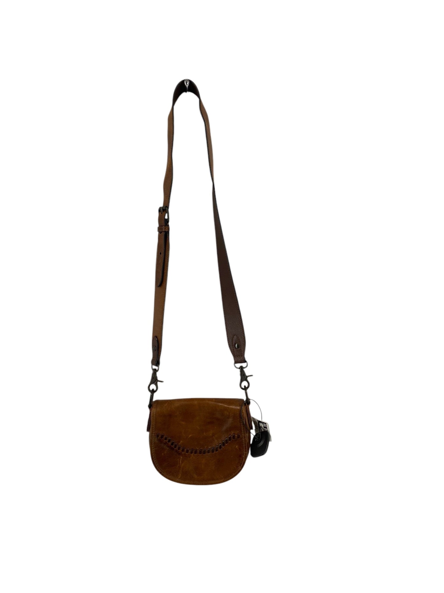 Crossbody Leather By Frye, Size: Small