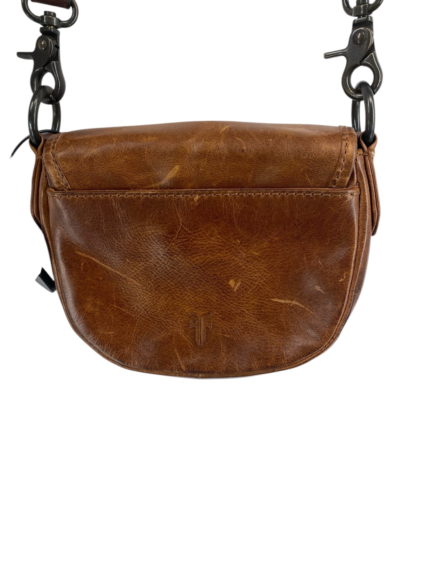 Crossbody Leather By Frye, Size: Small