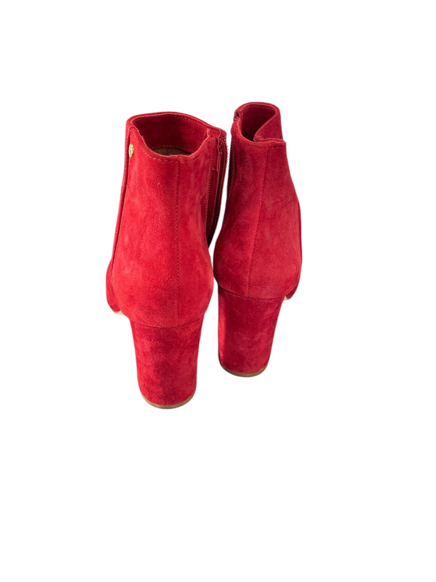 Boots Ankle Heels By Antonio Melani In Red, Size: 7.5