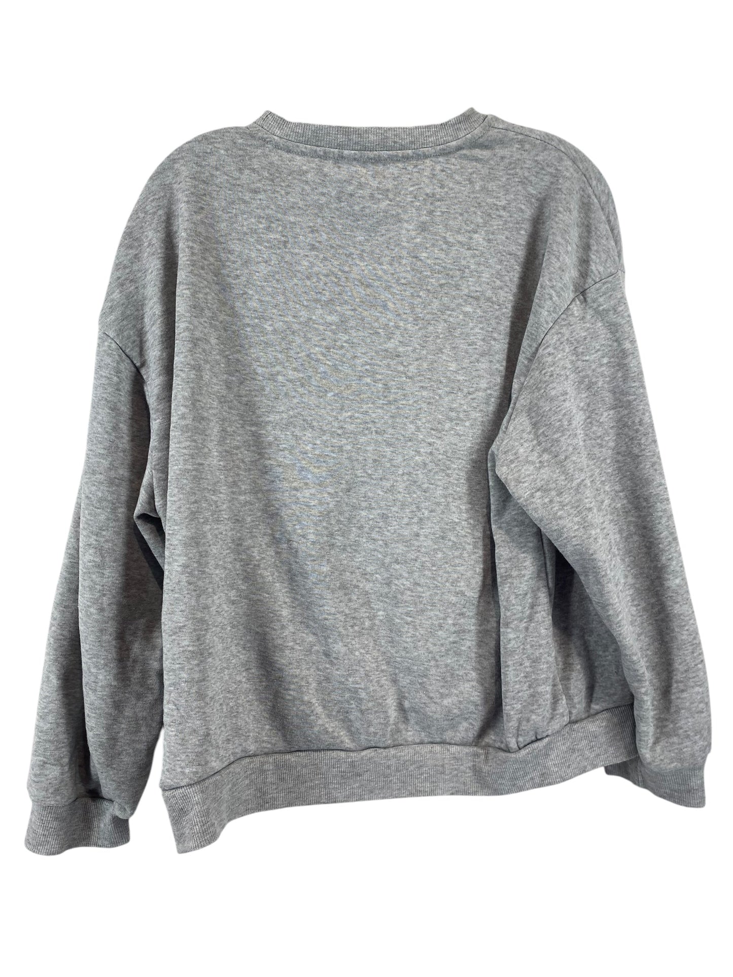 Sweatshirt Crewneck By Shein In Grey, Size: Xl