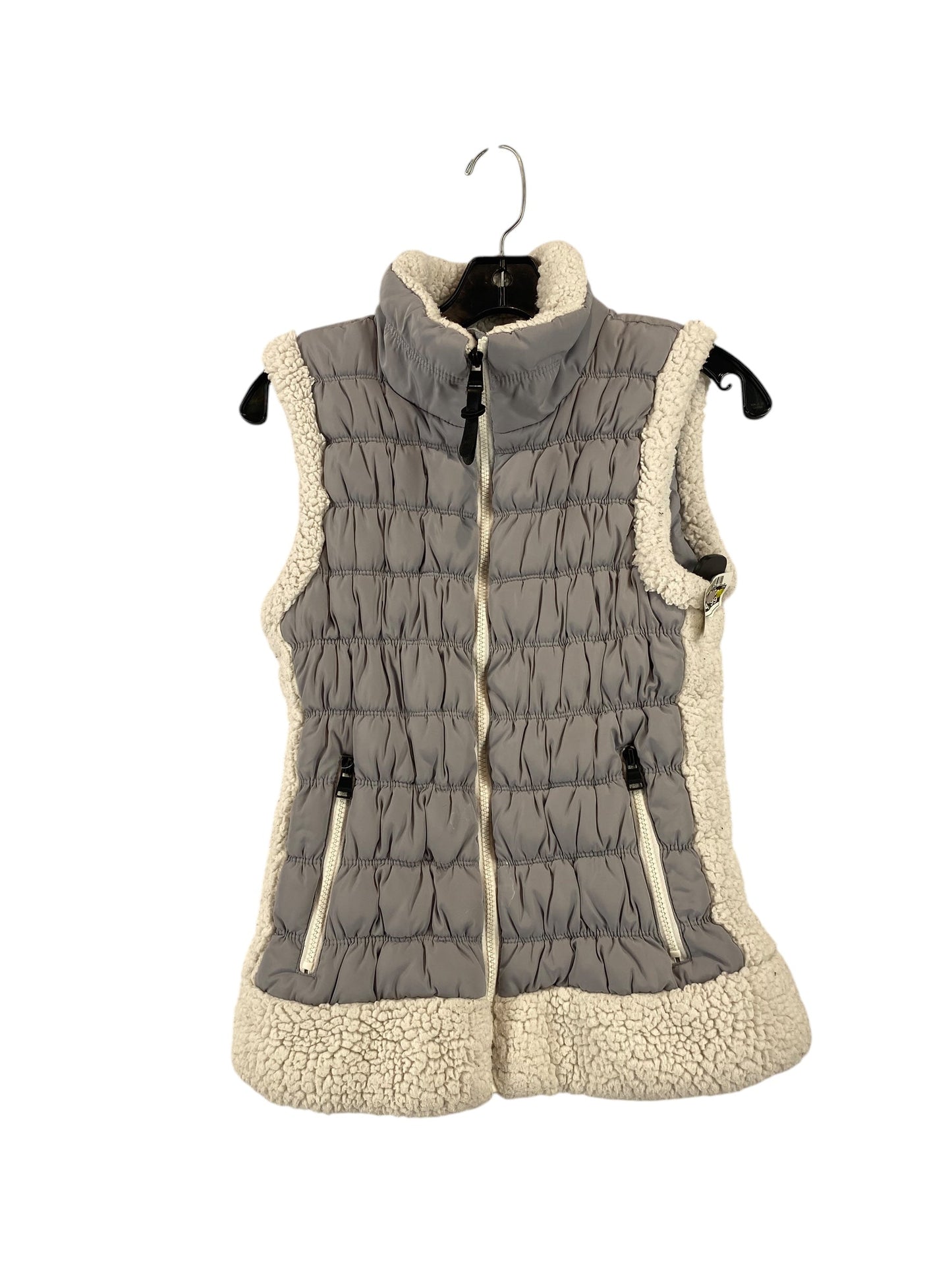 Vest Puffer & Quilted By Calvin Klein Performance In Grey, Size: M