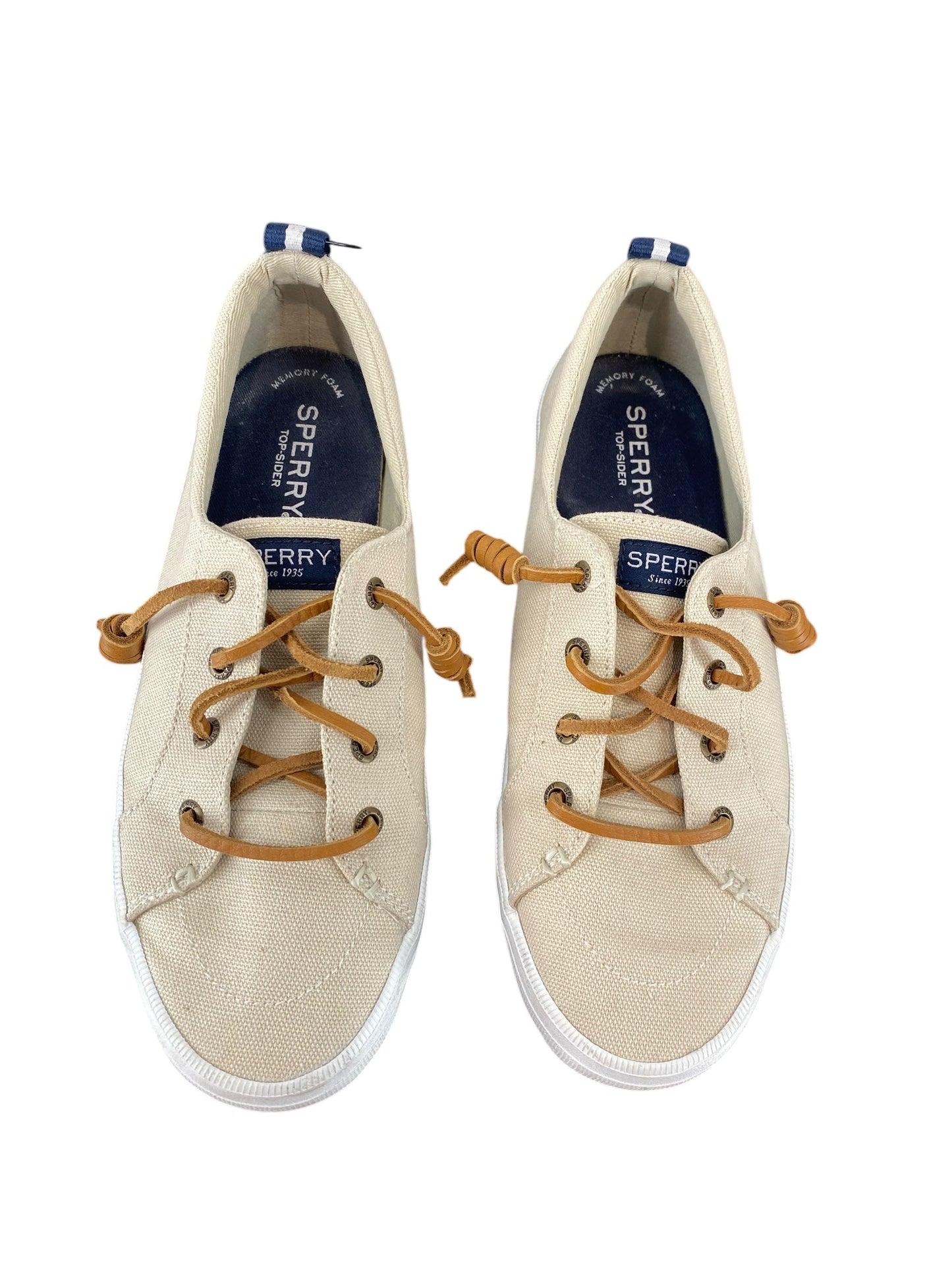 Shoes Sneakers By Sperry In Tan, Size: 7