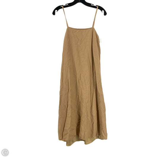 Dress Casual Midi By Japna In Brown, Size: M