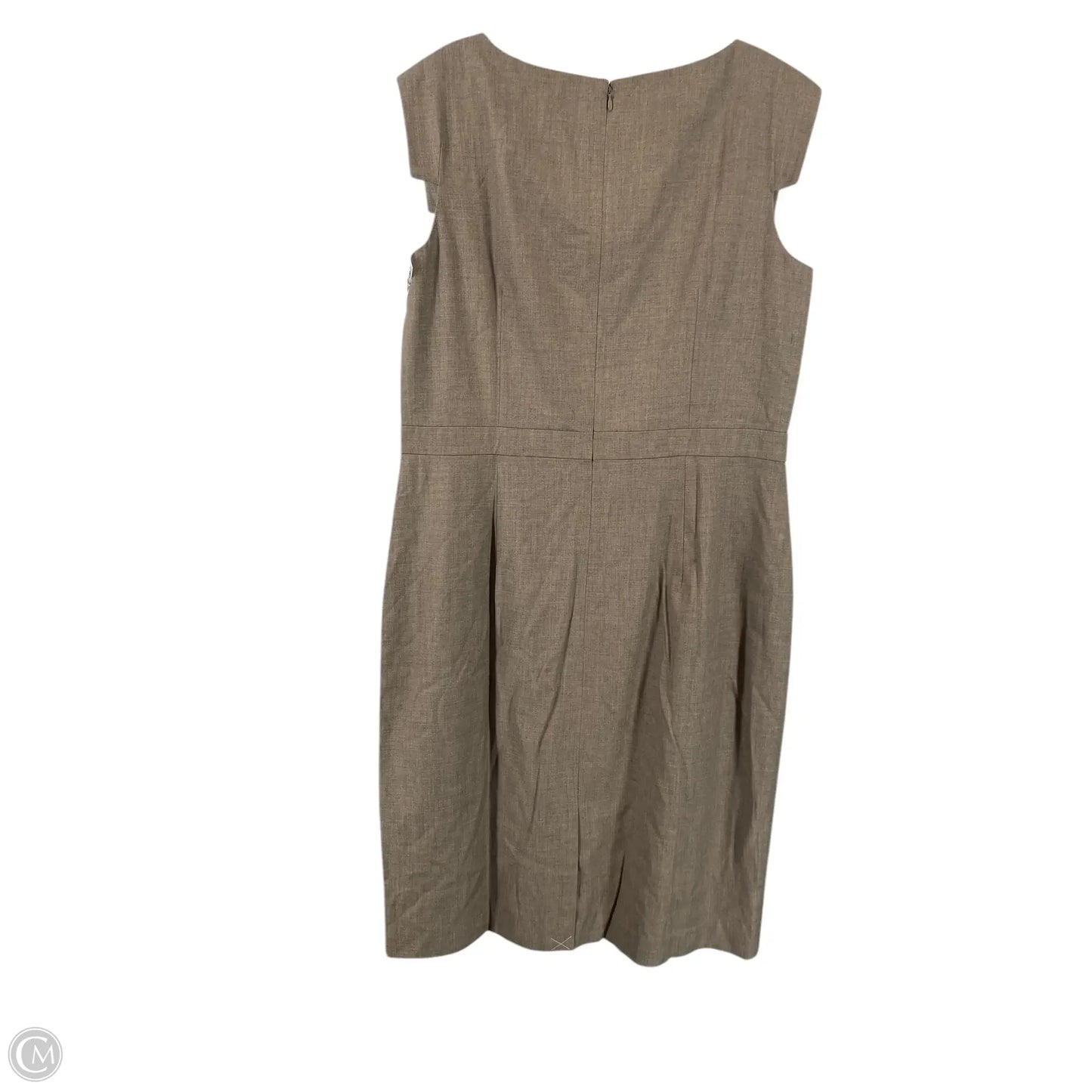 Dress Work By Ann Taylor In Beige, Size: 14