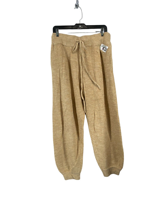 Athletic Pants By Express In Tan, Size: L