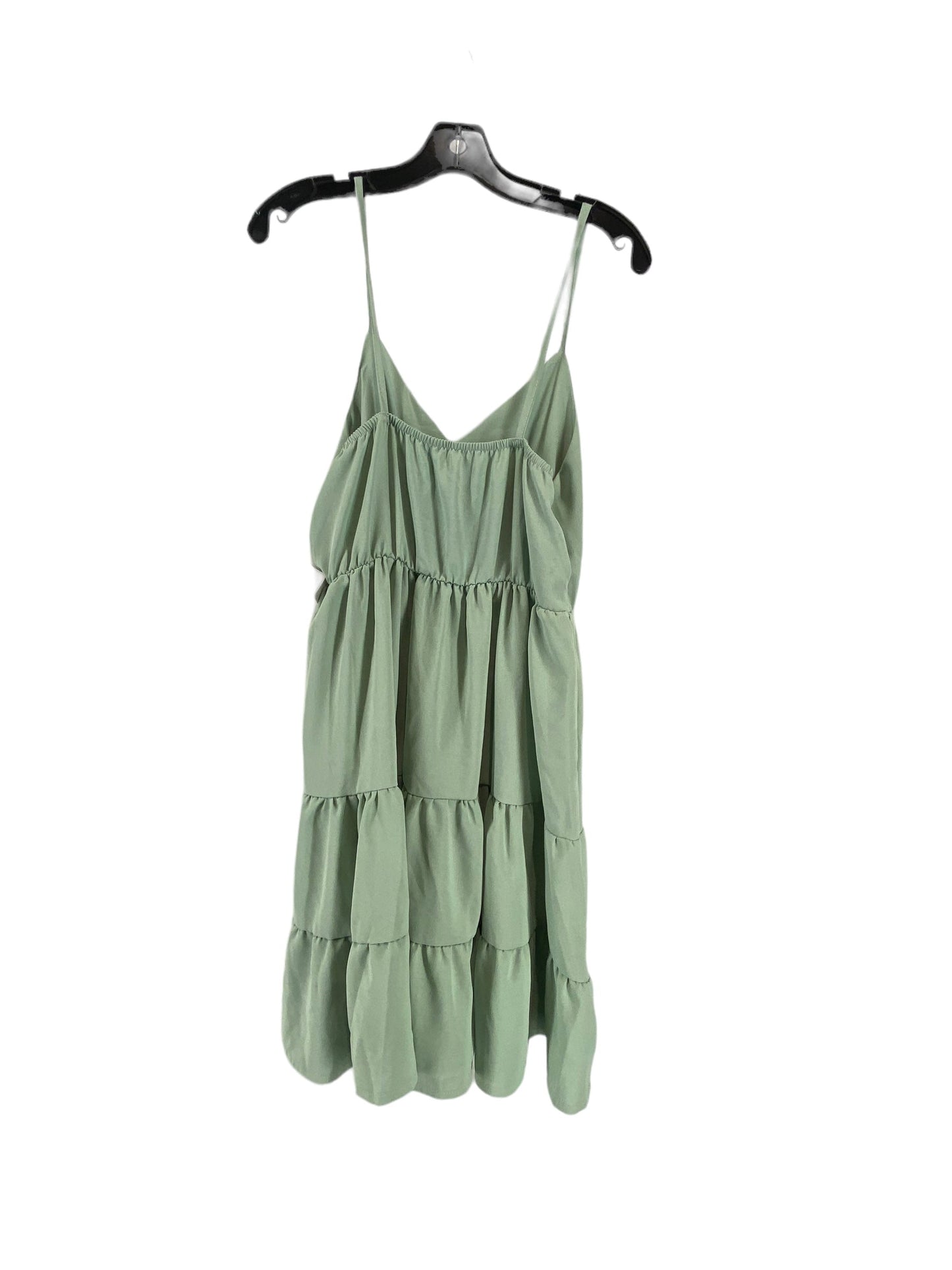 Green Dress Casual Short Shein, Size S