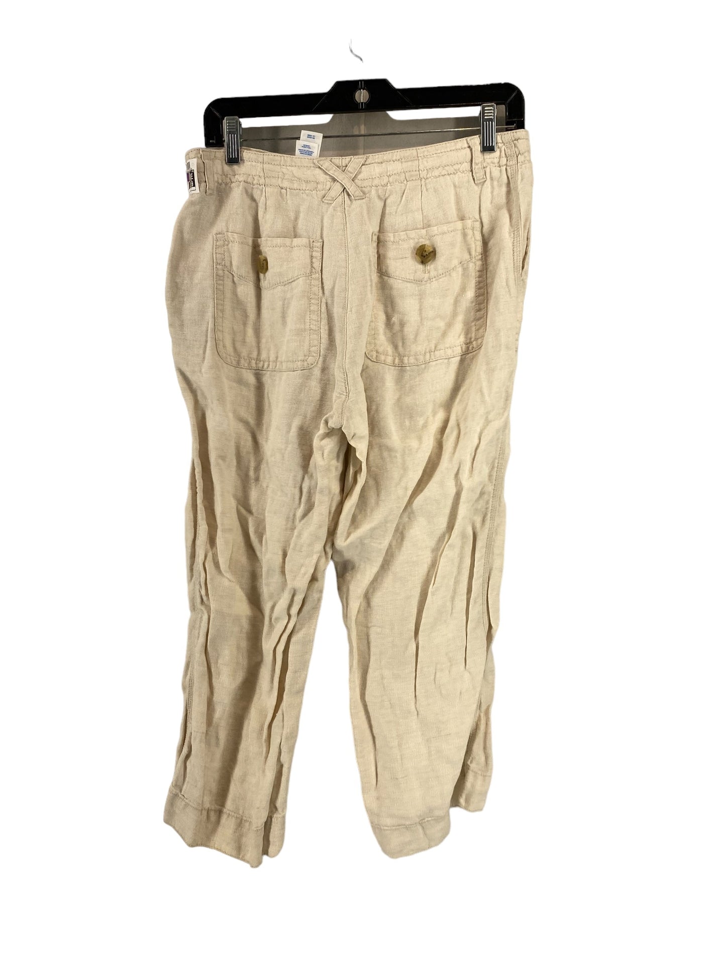 Pants Linen By Liz Claiborne In Tan, Size: 8