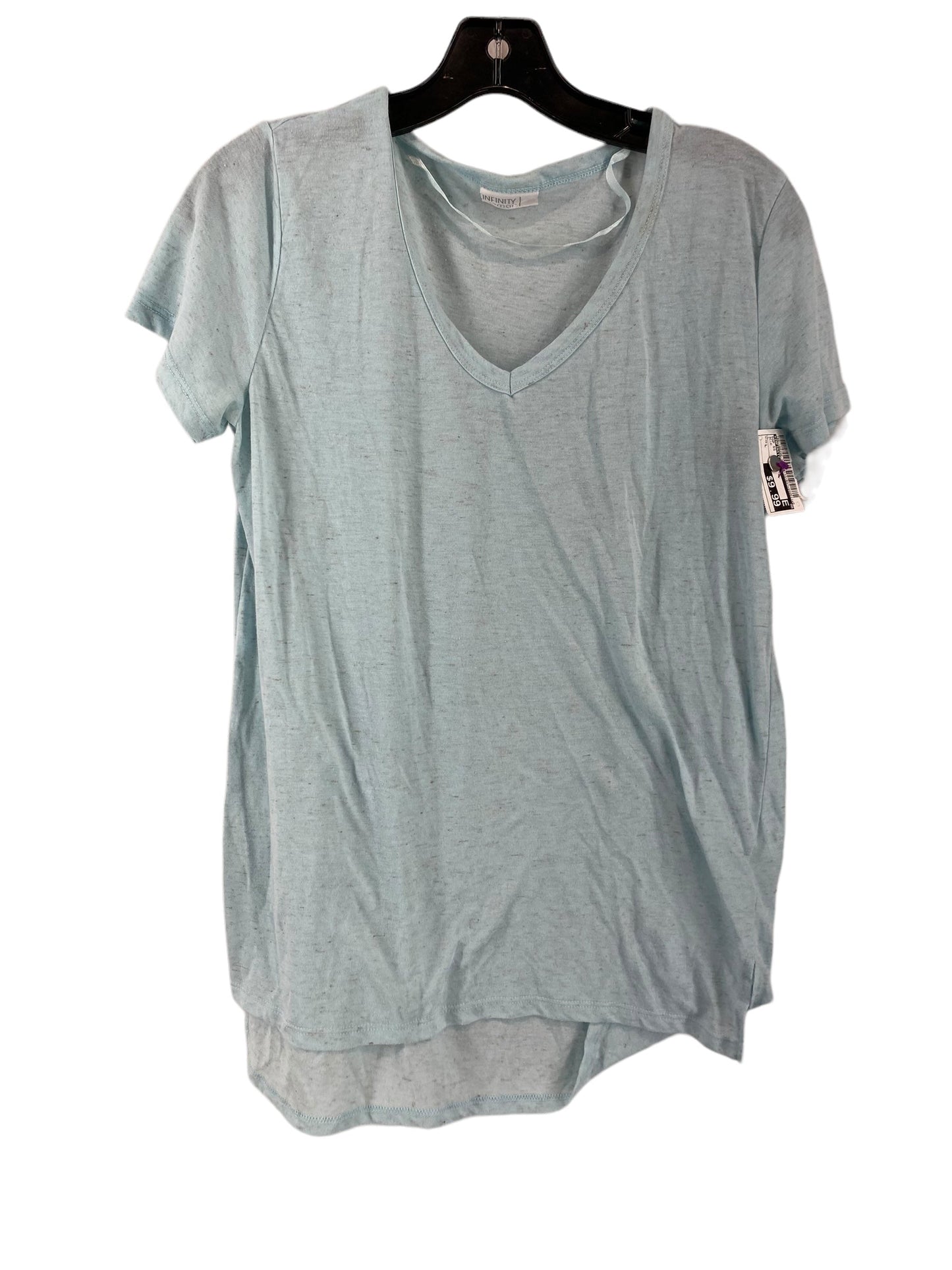 Top Short Sleeve By Infinity  Size: L