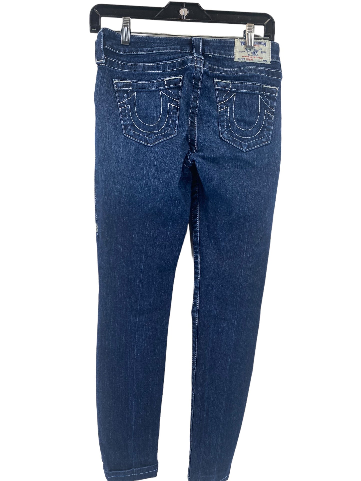 Blue Denim Jeans Skinny True Religion, Size 26