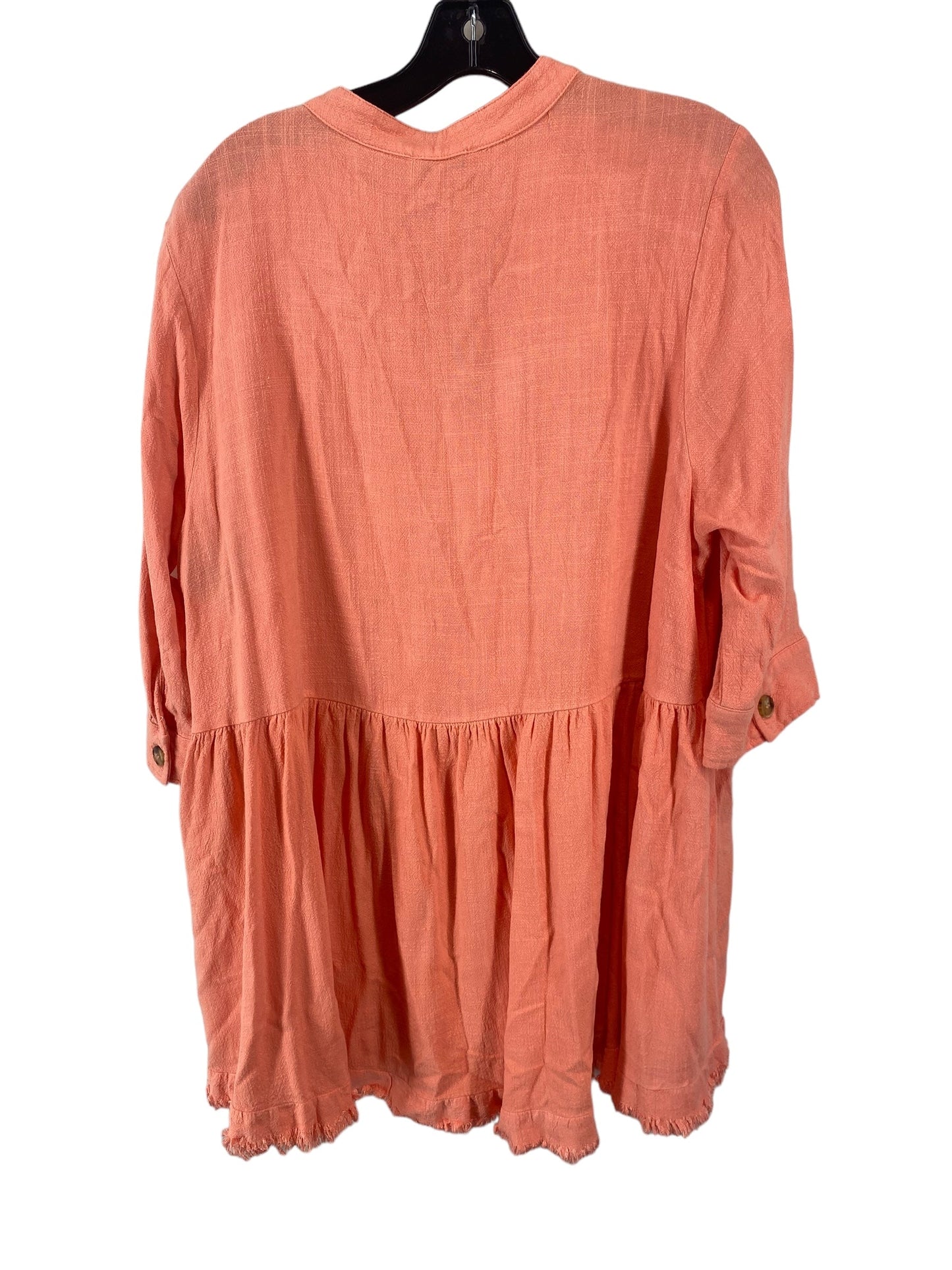 Coral Top Long Sleeve White Birch, Size M