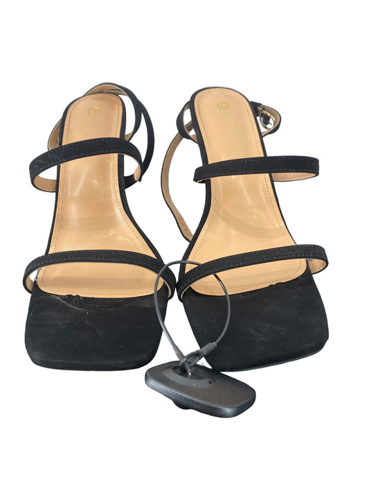 Black Shoes Heels Stiletto Clothes Mentor, Size 11