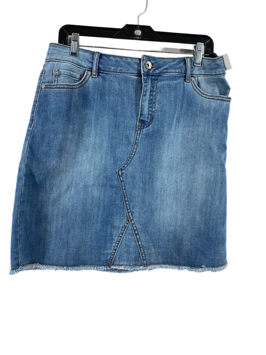 Blue Denim Skirt Mini & Short Clothes Mentor, Size 8